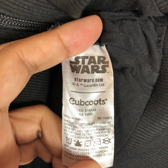 Star Wars Darth Vader Kids Toy Hoodie NWT 8 - Picture 8 of 9